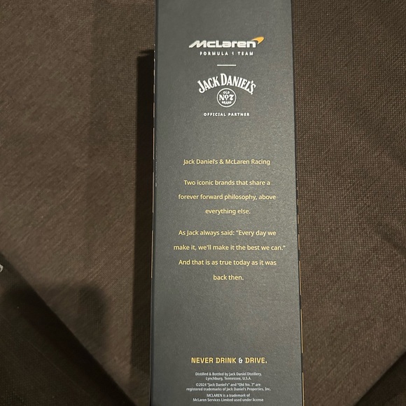 Collectible Jack Daniels McL XJD 2024 empty box - Picture 3 of 4